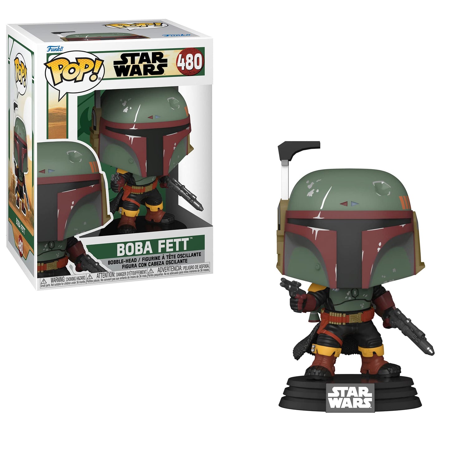 Funko POP! Star Wars Book of Boba Fett - Collectors Set: Boba Fett and Fennec Shand