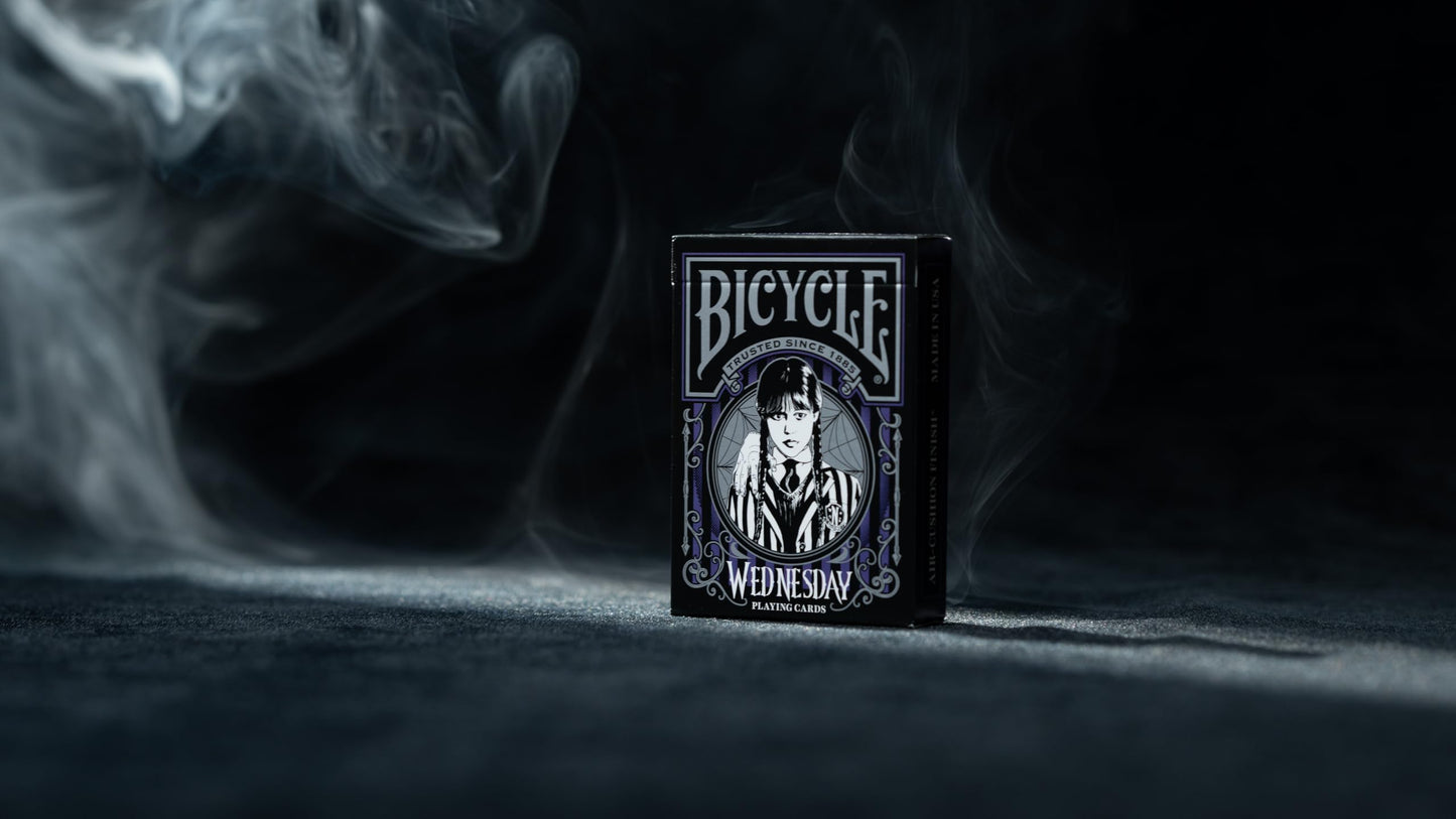 Bicycle Wednesday Addams Playing Cards, 1 Deck