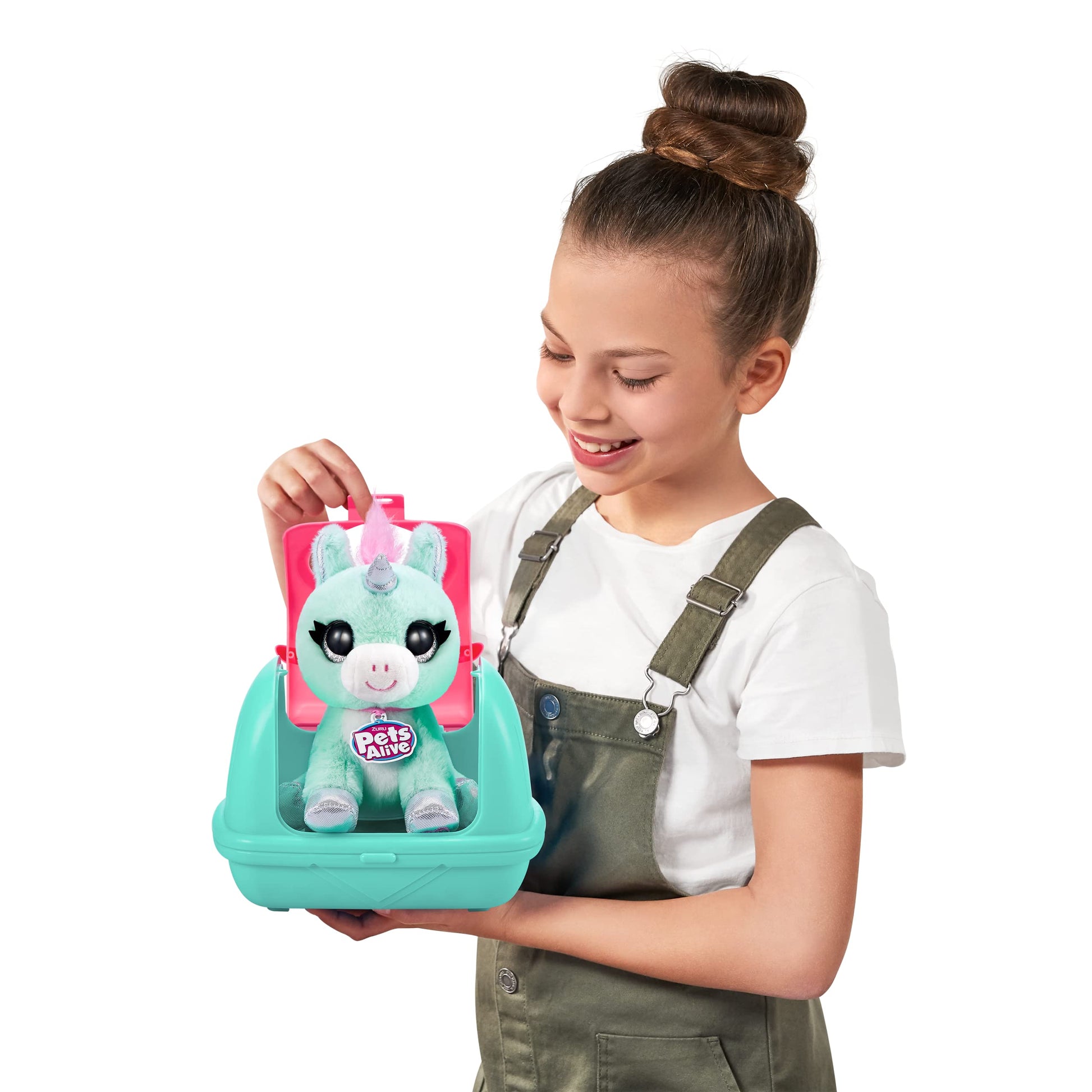 Pets Alive Pet Shop Surprise Unicorn Toys by ZURU - Interactive with Electronic 'Speak & Repeat' Animal Playset Unicorn Gifts for Girls and Kids
