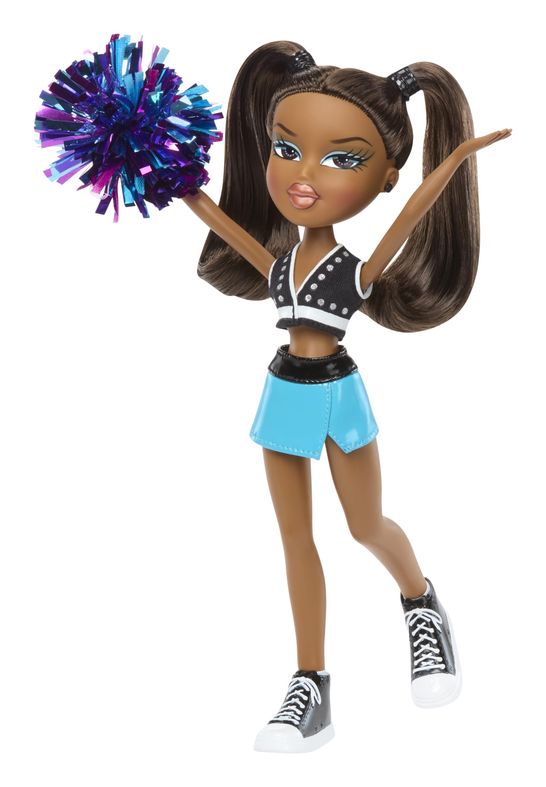 Bratz Play Sportz Sasha Fashion Doll with Accessories, Cheerleading