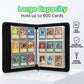 Zipper Cards Binder for 900-Pocket Baseball Trading Cards, Premium Collectible Cards Book Album With Removable Sleeves for MTG, TCG & Sports Cards