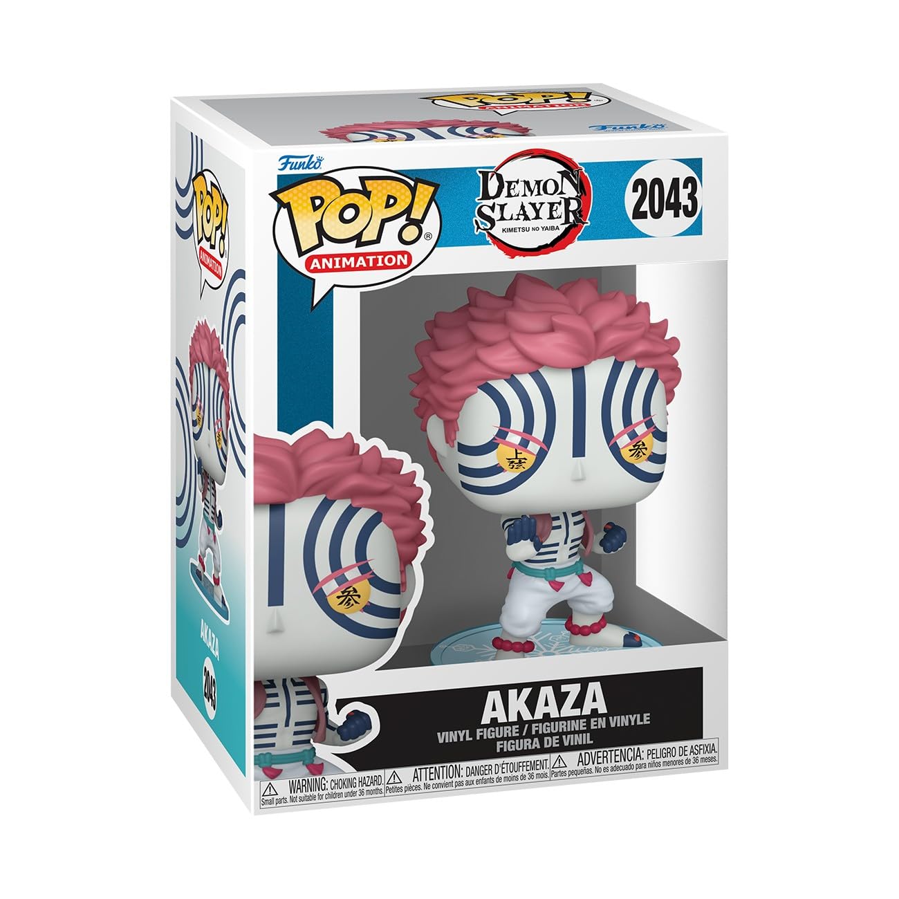 Funko Pop! Animation: Demon Slayer - Akaza - Collectable Vinyl Figure - Gift Idea - Official Merchandise - Toys for Kids & Adults - Anime Fans - Model