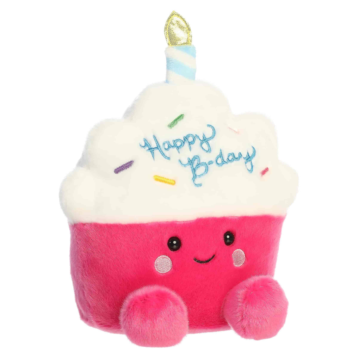 Aurora Palm Pals Party Sized 7" Sparkle Birthday Cupcake Plush