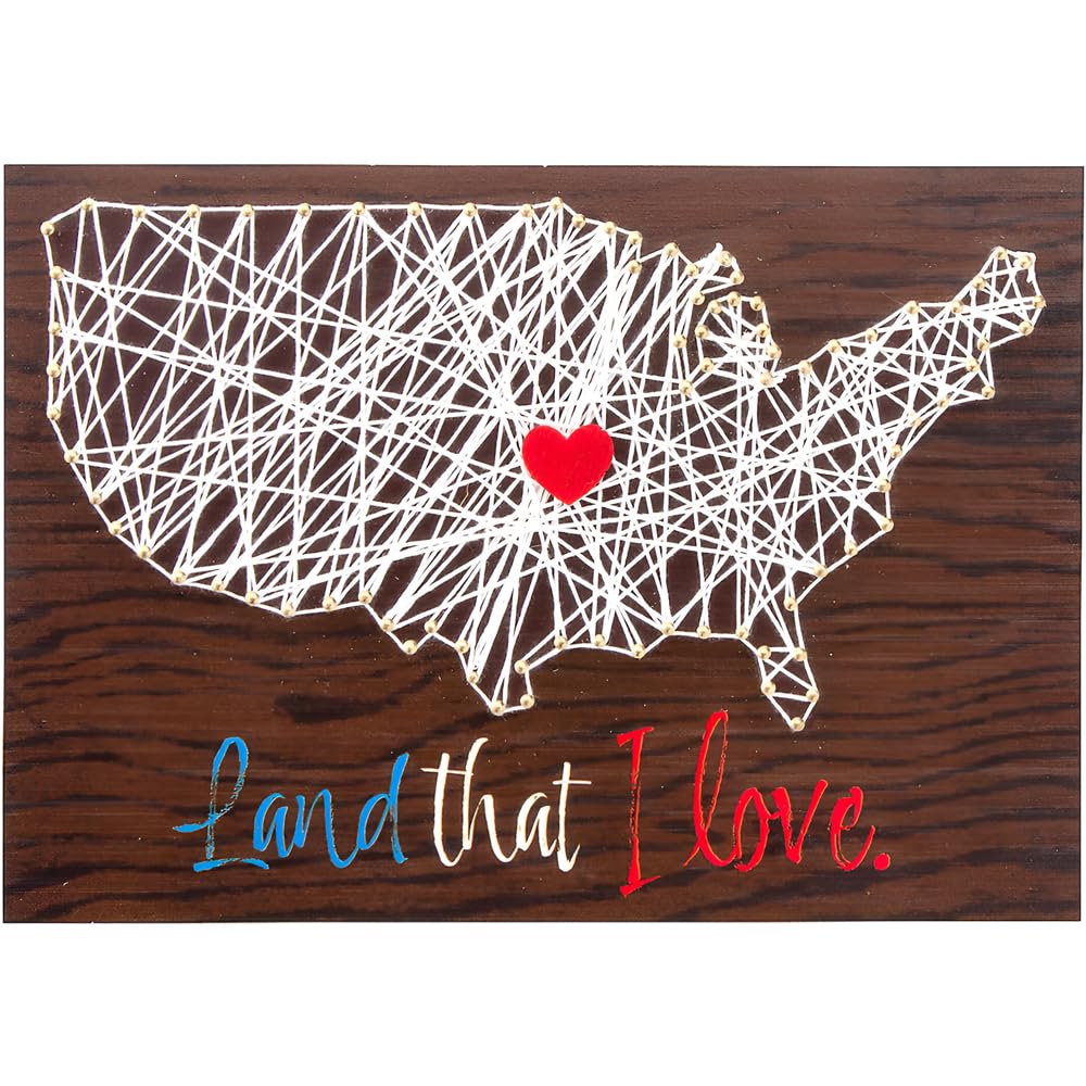 USA String Art Craft, Makes 1