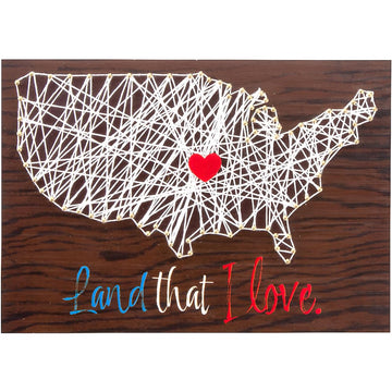 USA String Art Craft, Makes 1