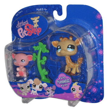 Littlest Pet Shop Pet Pairs Giraffe and Mouse