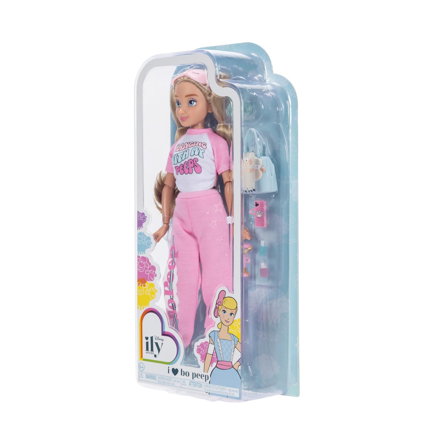 Disney ILY 4ever Fashion Dolls Inspired by Bo Peep 11.5" Tall with 13 Points of Articulation, Glittery Mickey Ring Included for You!