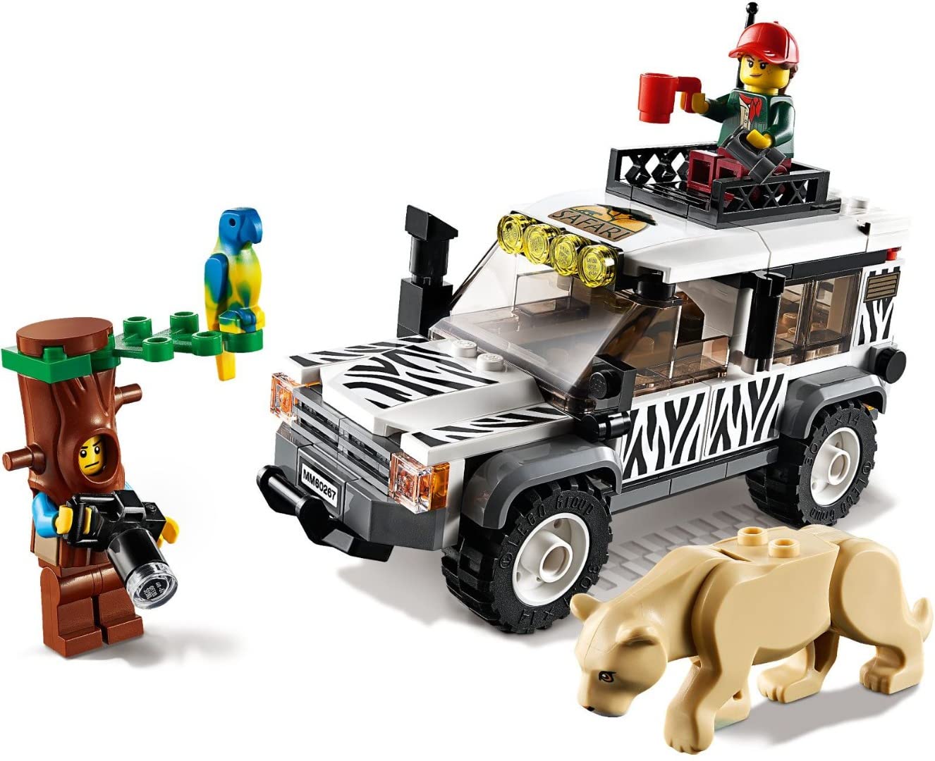 LEGO City Safari Off-Roader 60267 Off-Road Toy, Cool Toy for Kids (168 Pieces)