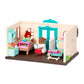 Li'l Woodzeez - Toy Walk - in Health Clinic Dollhouse Playset with Doctor Accessories for Pretend Play, Miniature Animal Figures, Kids Toy Playset