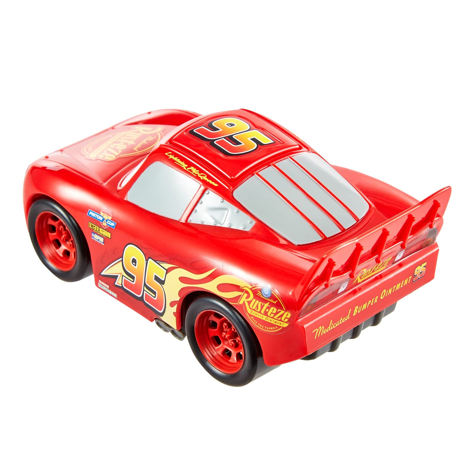 Disney Cars Toys Track Talkers Lightning McQueen, 5.5-in, Authentic Favorite Movie Character Talking & Sound Effects Vehicles, Fun Gift for Kids Aged