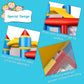 GOFLAME Inflatable Bouncing Castle with Ball Pit, Large Sliding and Jumping Area, Jumping Bouncing House with Basketball Hoop and Ball Shooting Nets
