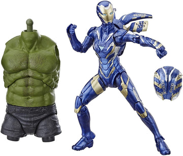 Avengers Marvel Legends Series Endgame Marvel's Rescue 6" Collectible Action Figure Toy for Ages 6 & Up with Build-A-Figure Part
