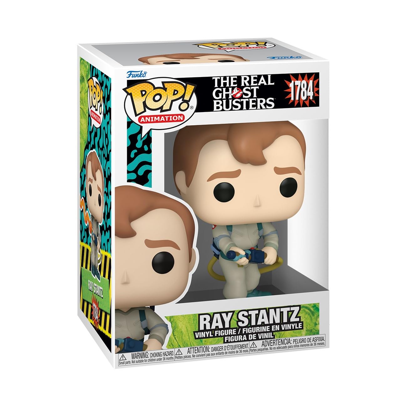 Funko Pop Animation: The Real Ghostbusters - Ray Stantz - Collectable Vinyl Figure - Gift Idea - Official Merchandise - Toys for Kids & Adults