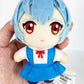 Great Eastern Entertainment Evangelion New Movie - Rei Ayanami (School Uniform) Mini Plush Plush w/Hook Clip 4.5"