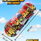 TAILWHIP Fingerboard pro Wood 32/34 mm pro Truck Lock Nuts, Bearing Wheel (Graffiti 33 mm)
