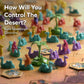 Allplay Through The Desert - Classic Strategy Board Game - Approachable, Elegant, Tactical - One of The Great Strategy Board Games for Adults - Also