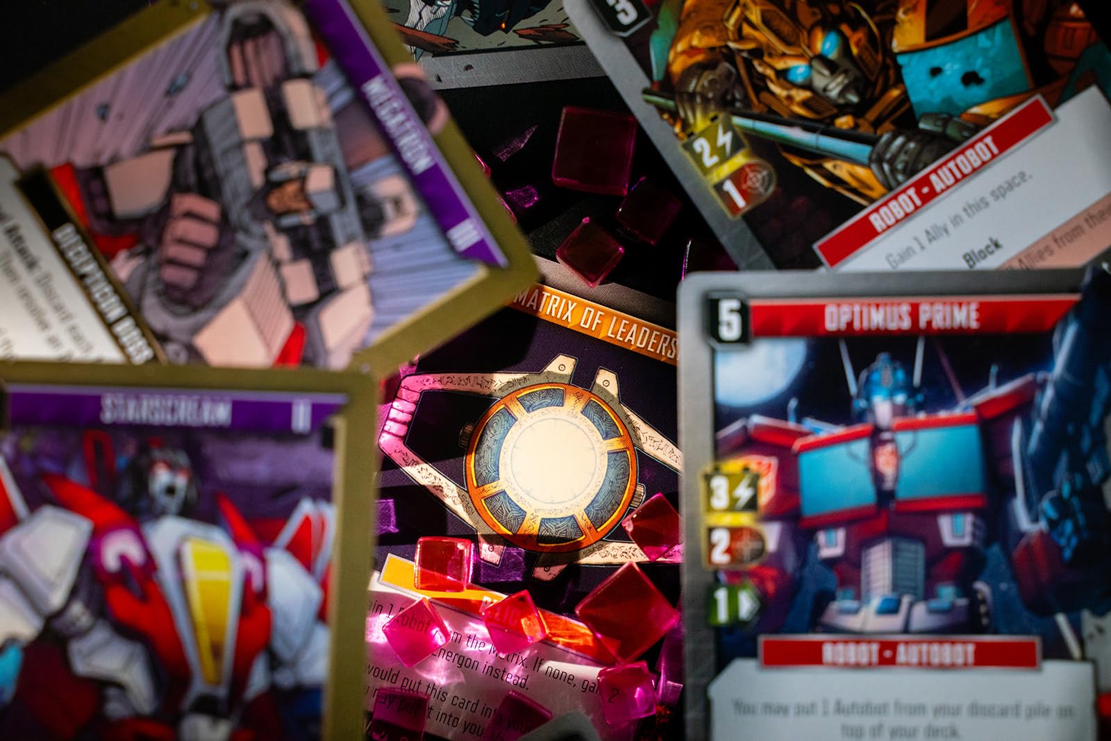 Renegade Game Studios Transformers Deck-Building Game for 1-5 Players, Ages 13+, 45-90 min Strategy Board Game