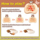 Quick Push Game Christmas Fidget Toys for Kids Adults, Handheld Speed Pushing Game Machine, Push Bubble Stress Toy, A Fun Multiplayer Game for Family