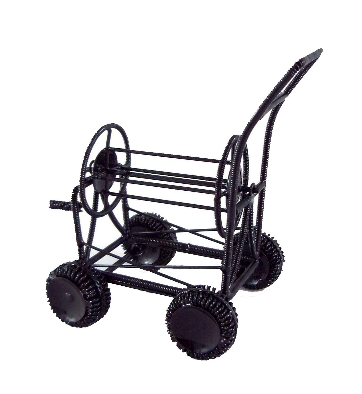 Aztec Imports, Inc. Dollhouse Miniature 1:12 Scale Cart and Hose Reel #G8640