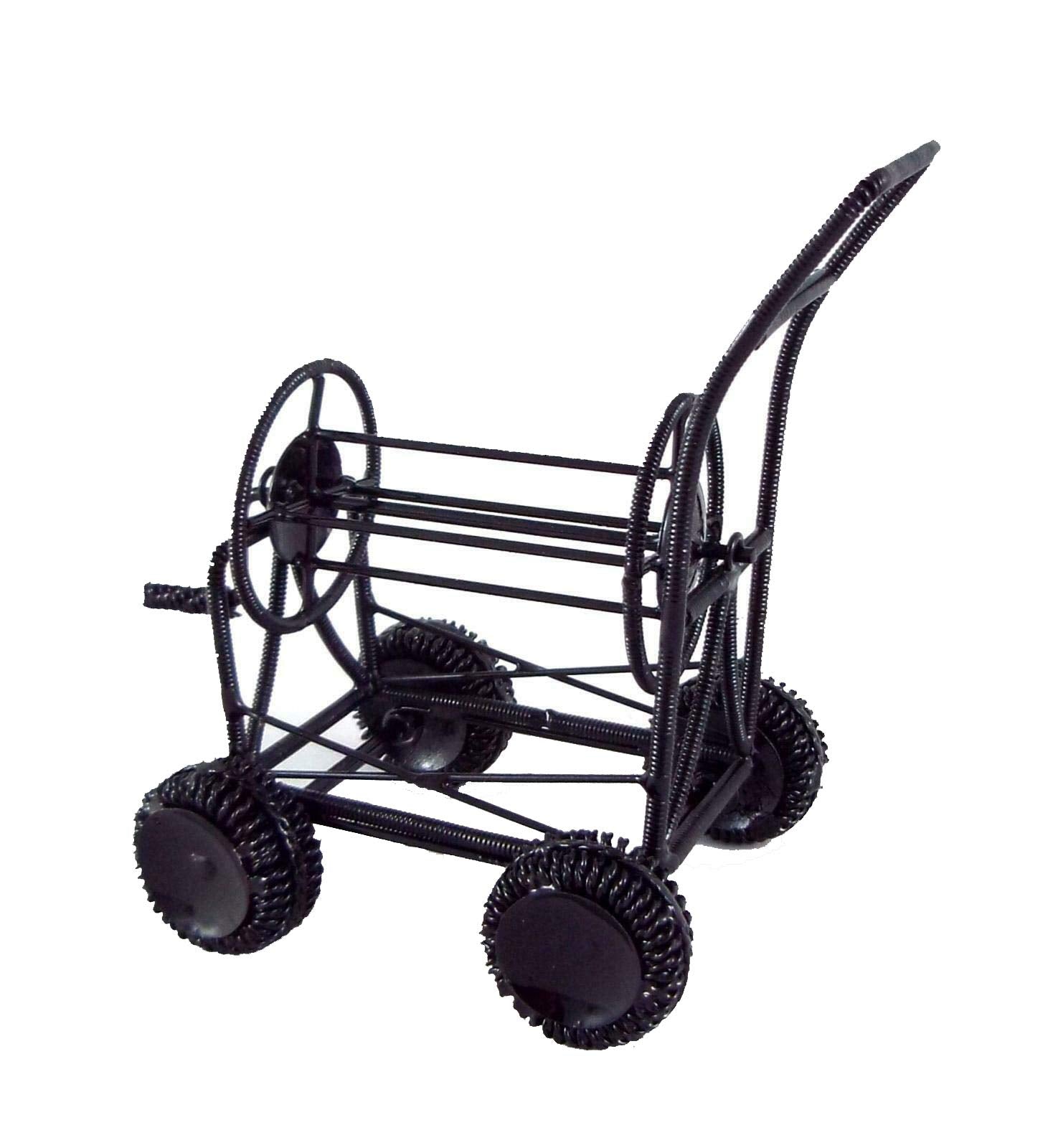 Aztec Imports, Inc. Dollhouse Miniature 1:12 Scale Cart and Hose Reel #G8640
