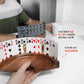 GENIUM GAMES Card Holder For Playing Cards (2) | Hands Free Playing Card Holders Made From High-Quality Mango Wood | Fits up to 25 cards | Ideal