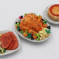 Set 3 Dollhouse Miniatures Thanksgiving Day Dinner Turkey with Pumpkin Pie Food Supply Handcrafted,Tiny Food