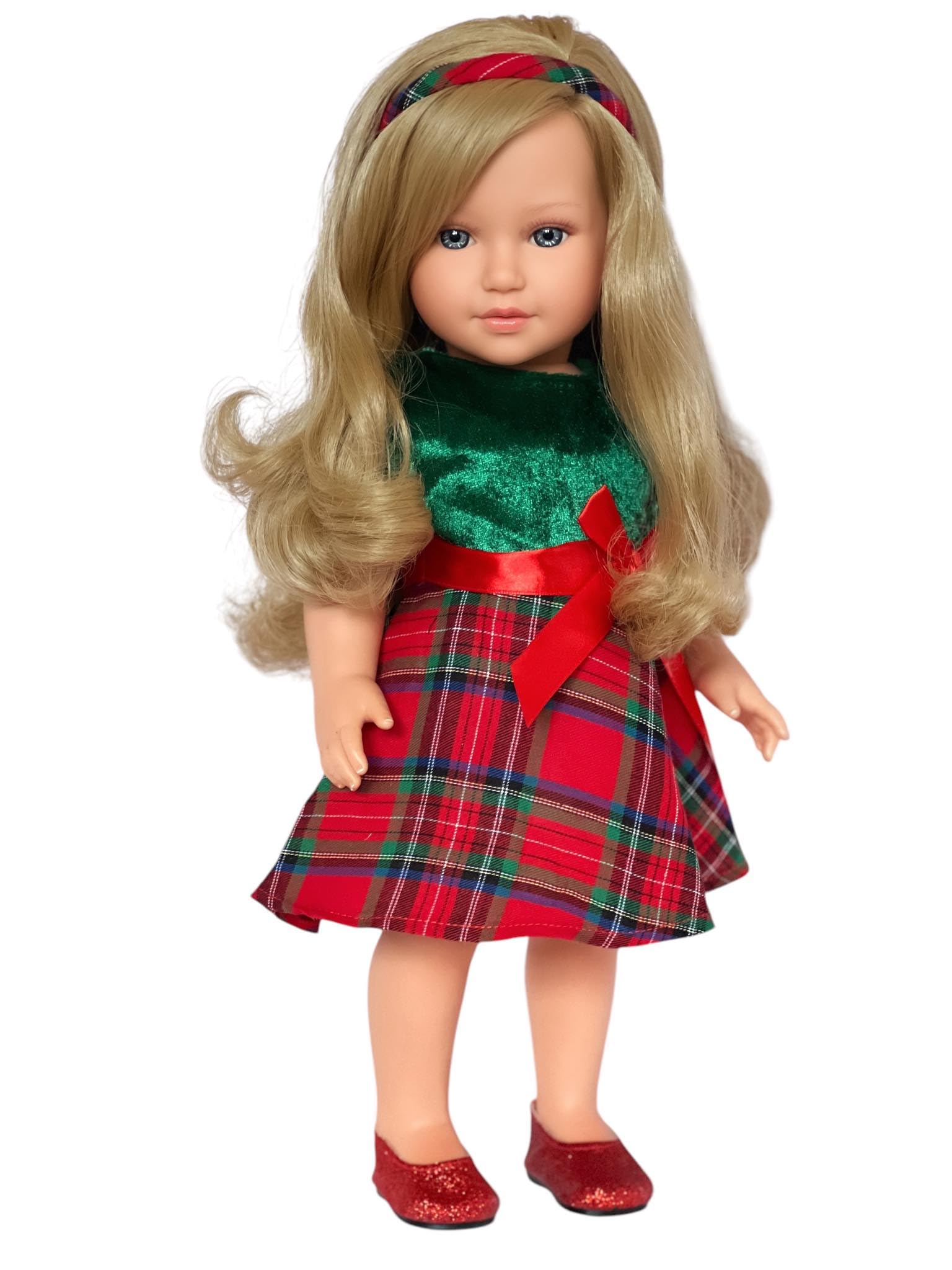 MBD New Holiday Dress Fits 18 Inch Girl Dolls