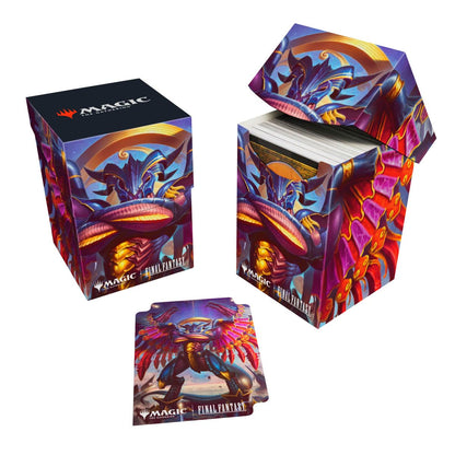 Ultra Pro - Final Fantasy x Universes Beyond Summon Bahamut 100+ Deck Box for Magic: The Gathering | Trading Card Accessories, Collectible Card Game