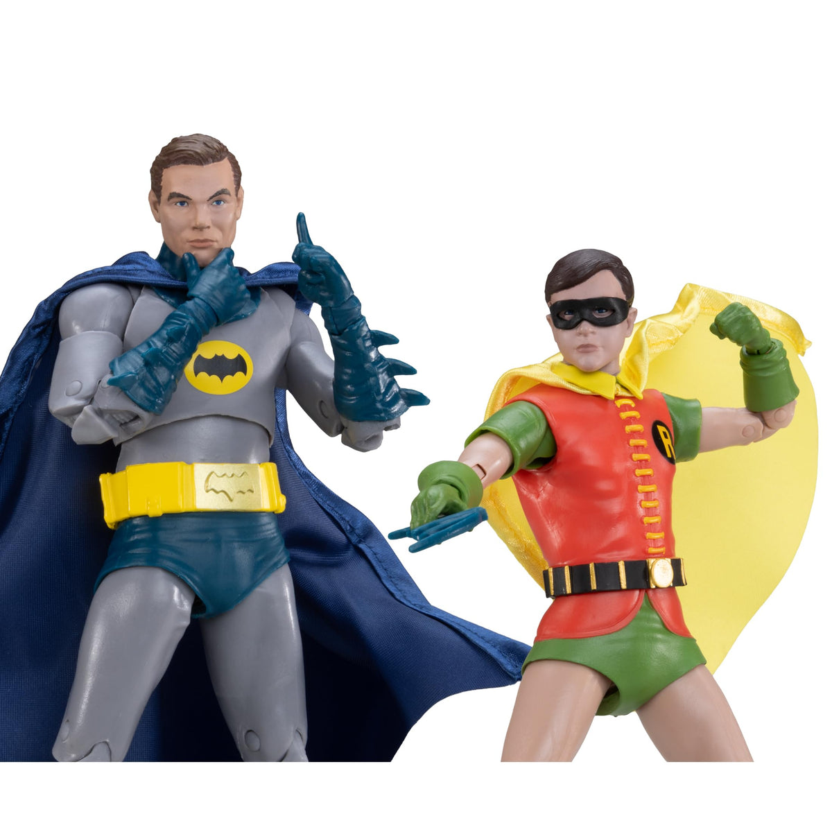 McFarlane Toys-DC Multiverse Batman and Robin (Batman Classic TV Series) 7in Action Figure 2 Pack McFarlane Collector Edition #5
