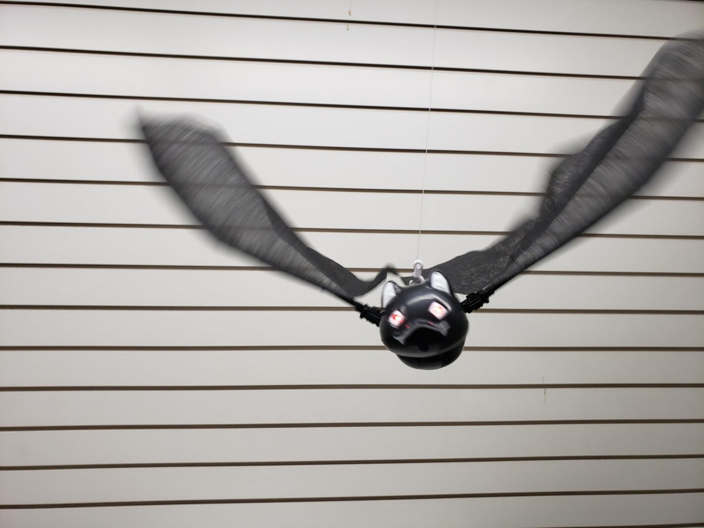 Buffy Flying Halloween Bat - With Blinking Eyes!