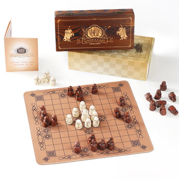 Hnefatafl Viking Chess Set Board Game Traditional Strategy Board Game