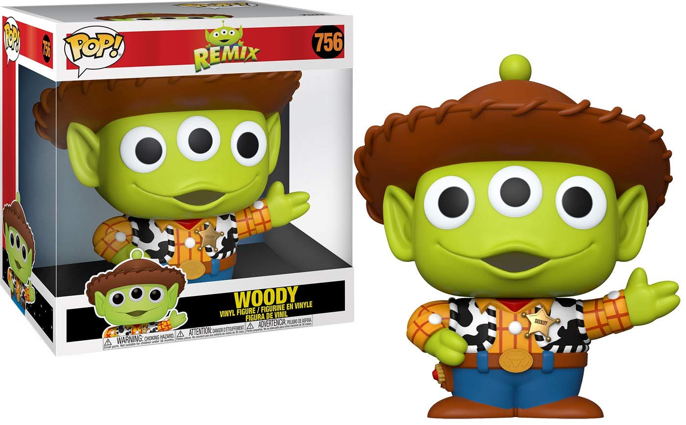 Funko Pop! Disney: Pixar Alien Remix - 10 Inch Alien as Woody Vinyl Figure