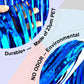 Blue Foil Fringe Curtain- 4 Pack of 3.2x8.2ft Blue Streamers Backdrop Curtains for Party Decorations