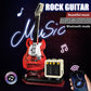 XYDongtong Guitar Music Interactive Building Set for Music Lovers, DIY Guitar Model Toy Compatible with Lego?Reverb Amplifier & Authentic Accessories