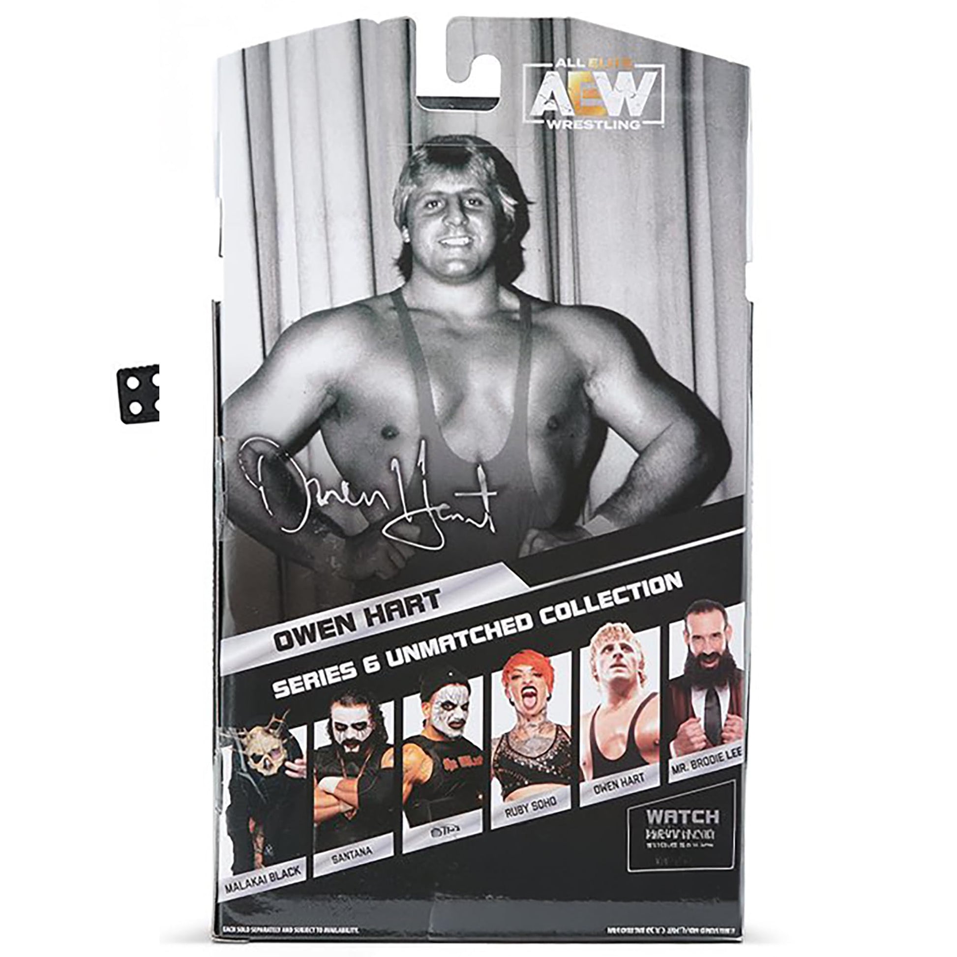 AEW (Chase 1 of 5000) Owen Hart Unmatched Series 6