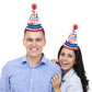 Big Dot of Happiness Cheerio, London - Cone Happy Birthday Party Hats for Kids and Adults - Set of 8 (Standard Size)