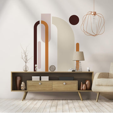 WallPops Arch Support Modular Mural Peel and Stick Wall Decals, VPD6390
