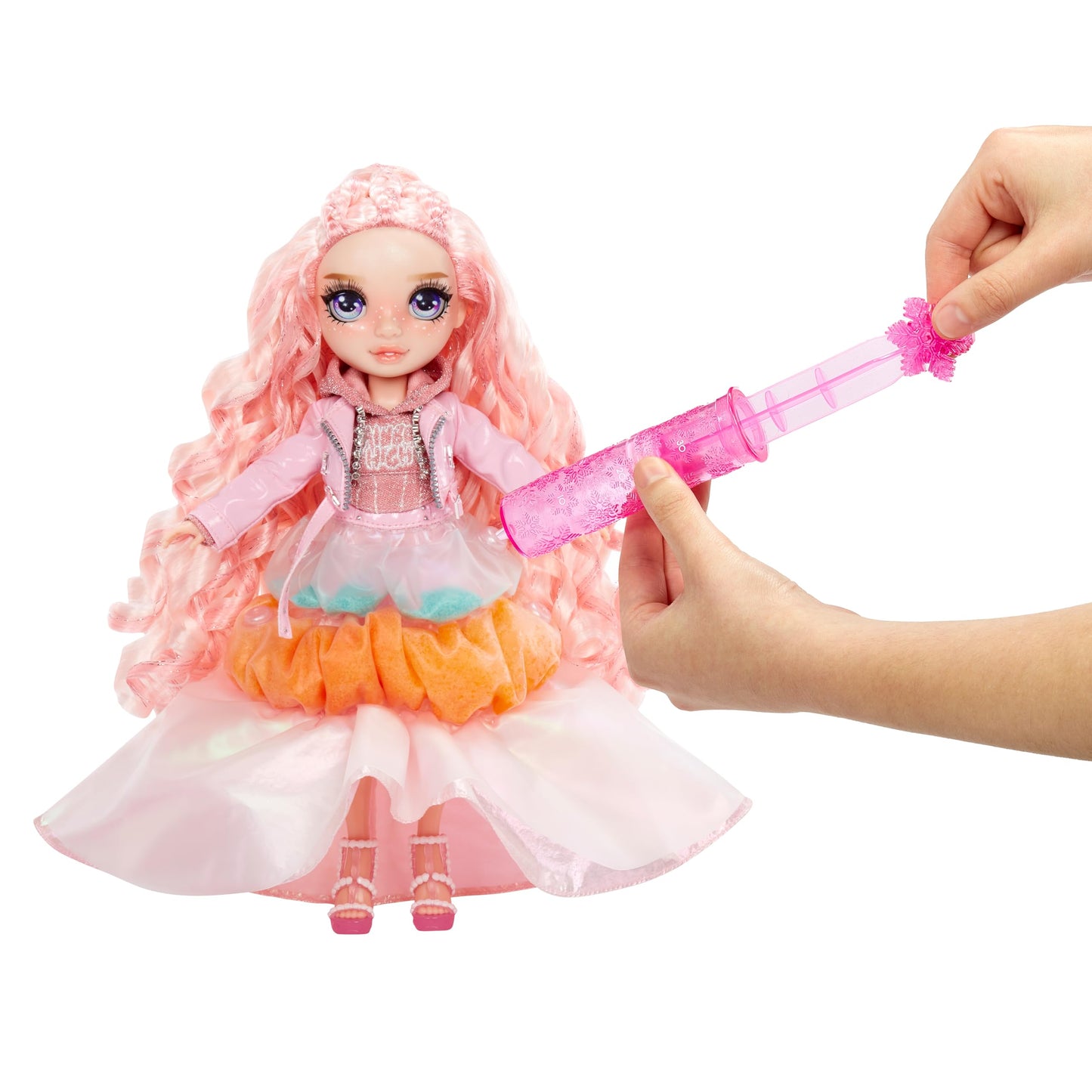 RAINBOW HIGH Winter Wonderland Doll- Pink