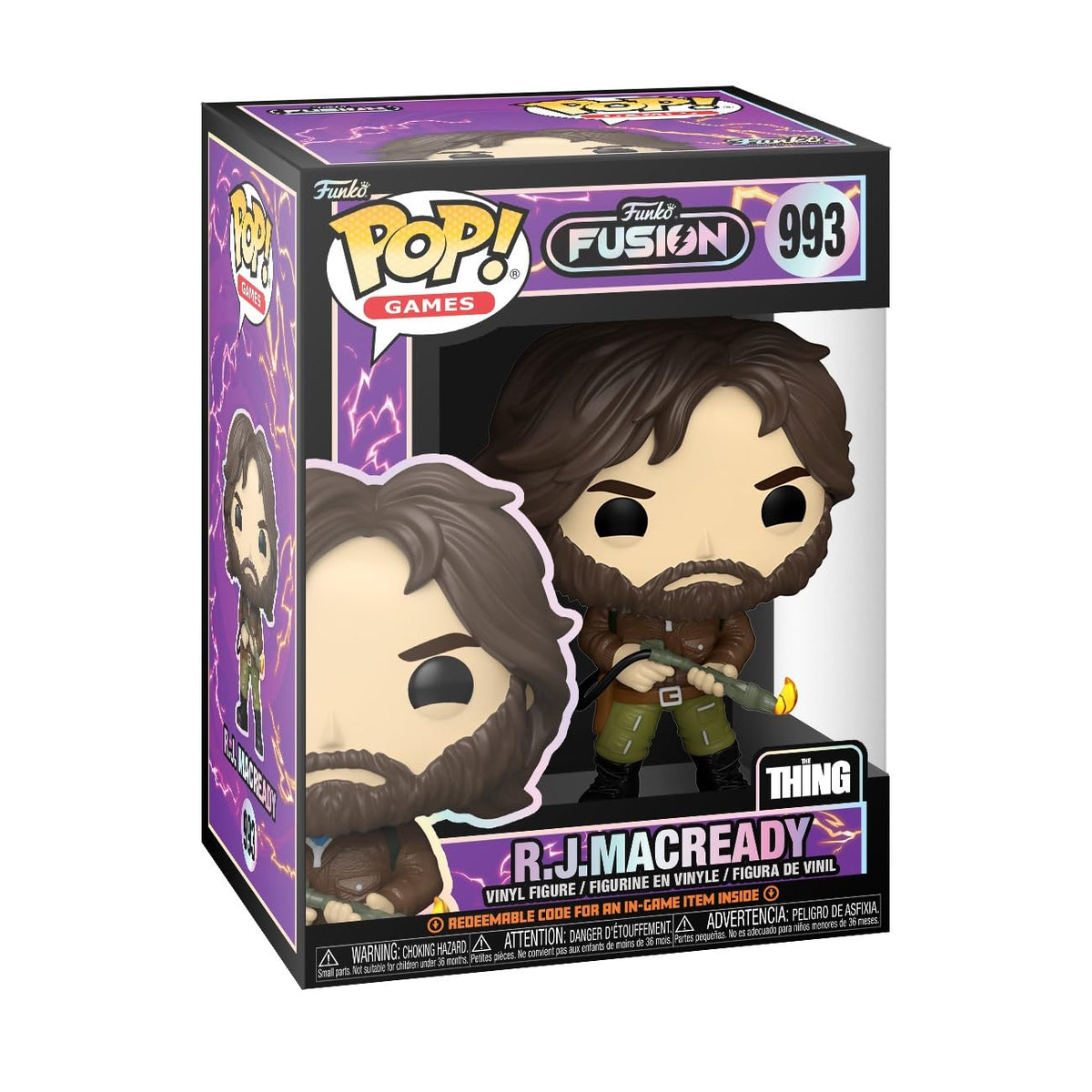 Funko POP! Games Fusion: The Thing - R.J. MacReady - Figurine