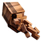 Impossible Puzzle - Shippers Dilemma Z Wood Puzzle and Brain Teaser - for Puzzle Experts Only