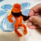 Pipe Cleaners Craft Supplies 100 Pcs 10 Colors Chenille Stems Pipe Cleaners Craft Pipe Cleaners Bulk Pipe Cleaner for Arts,Craft Projects or