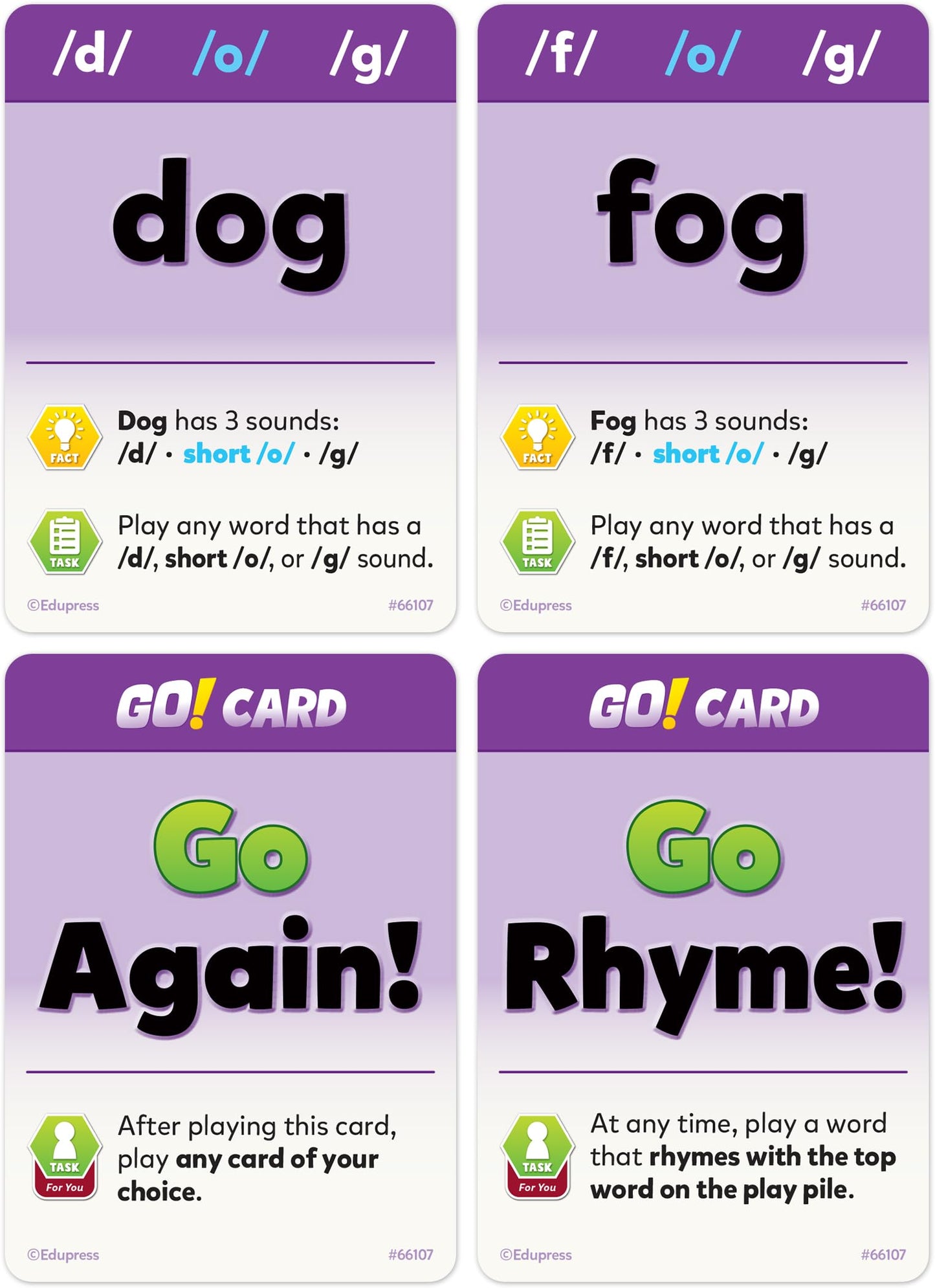 Teacher Created Resources It’s GO Time! Game: Phonics (EP66107)
