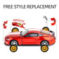 TGRCM-CZ 1/42 Ford Mustang Model, DIY Car Kit, Educational Building Toy, Children's Gift, Red