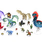 WizKids D&D Icons of The Realms: Fizban's Treasury of Dragons - Booster (Set22) - Contains 4 Miniatures, Pre-Painted, Pre-Assembled, Dungeons