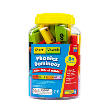 Educational Insights Phonics Dominoes: Short Vowels