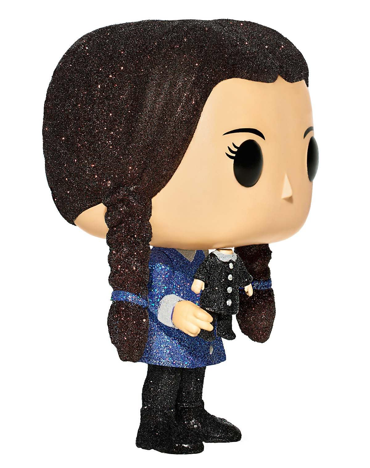 Funko Spirit Halloween The Addams Family Wednesday Addams Diamond Glitter POP! Figure | Officially Licensed | Wednesday Collectible