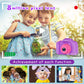 Seckton Upgrade Kids Selfie Camera, Christmas Birthday Gifts for Girls Age 3-9, HD Digital Video Cameras for Toddler, Portable Toy for 3 4 5 6 7 8