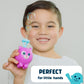 Chuckle & Roar - Bubble Besties - Fun and Colorful Characters - Soft and Washable - Fun in the Outdoors or in the Pool - Squish to Blow Bubbles - Ages