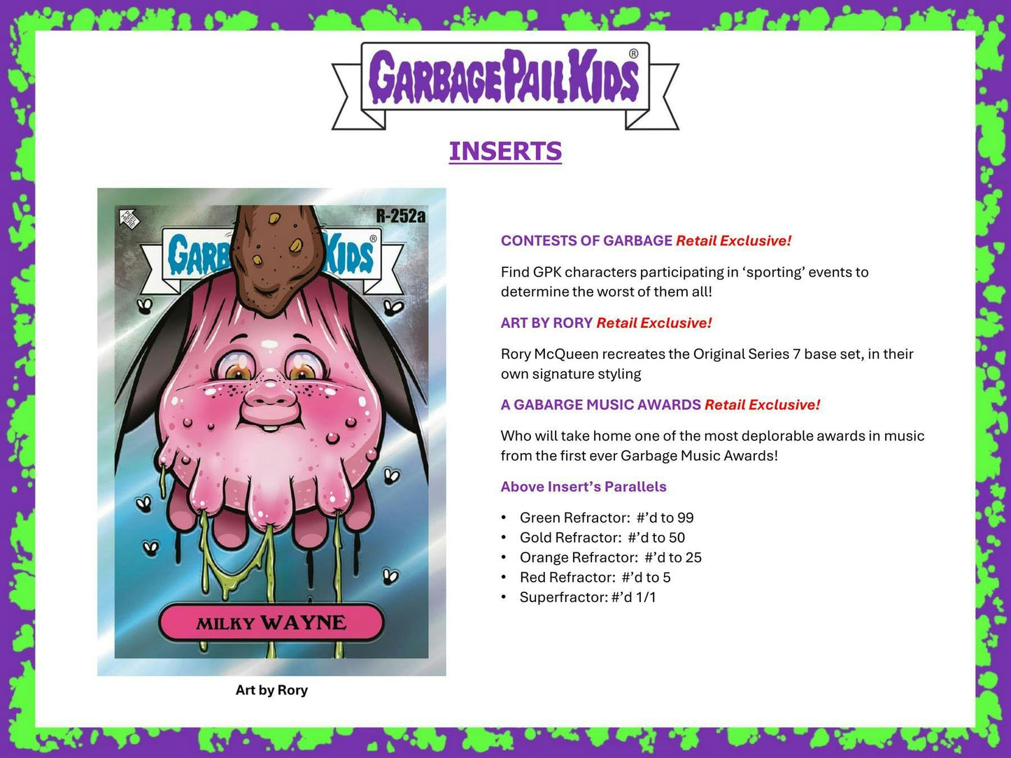 Topps Chrome Garbage Pail Kids Series 7 Blaster Value Box