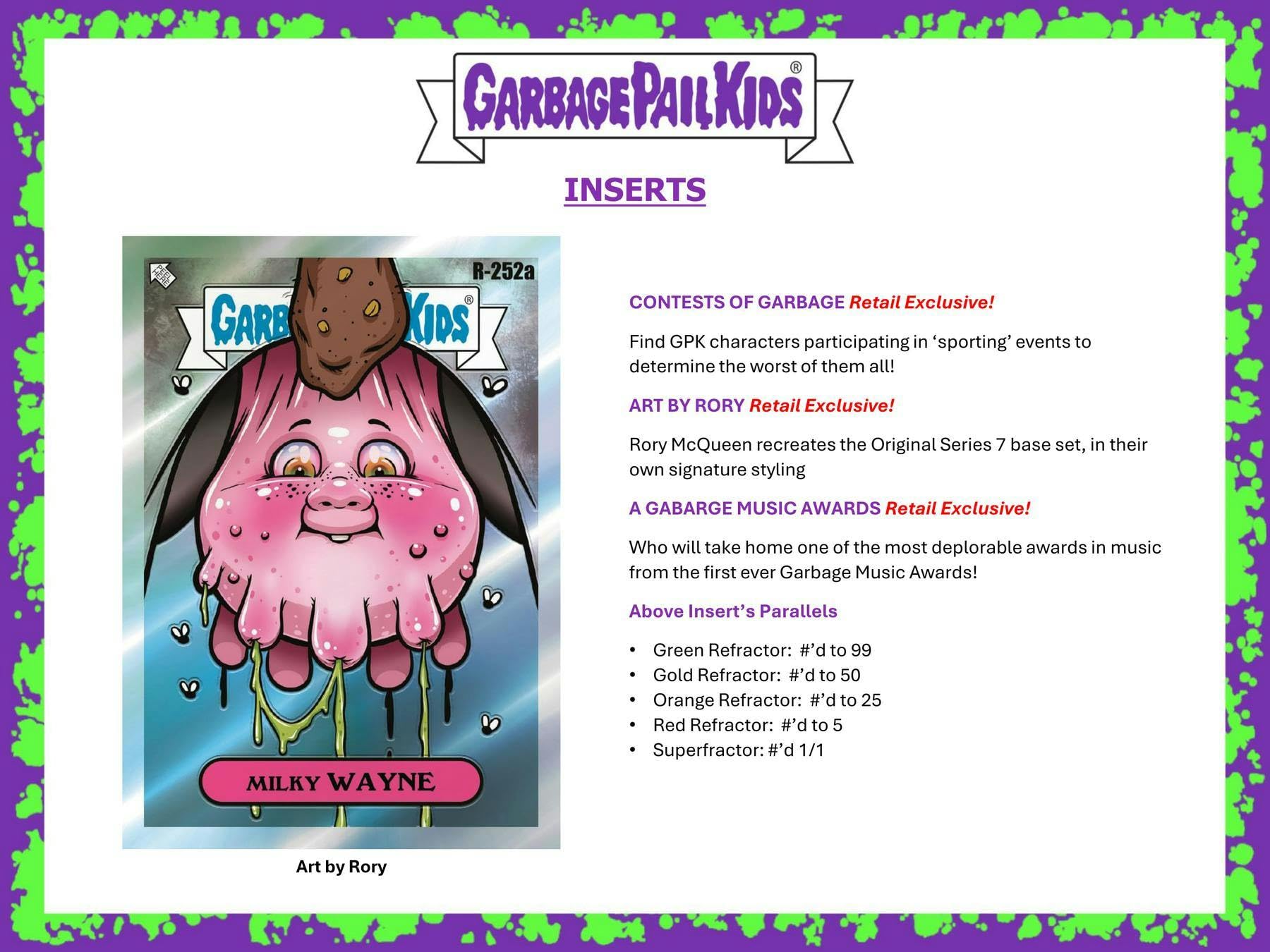 Topps Chrome Garbage Pail Kids Series 7 Blaster Value Box